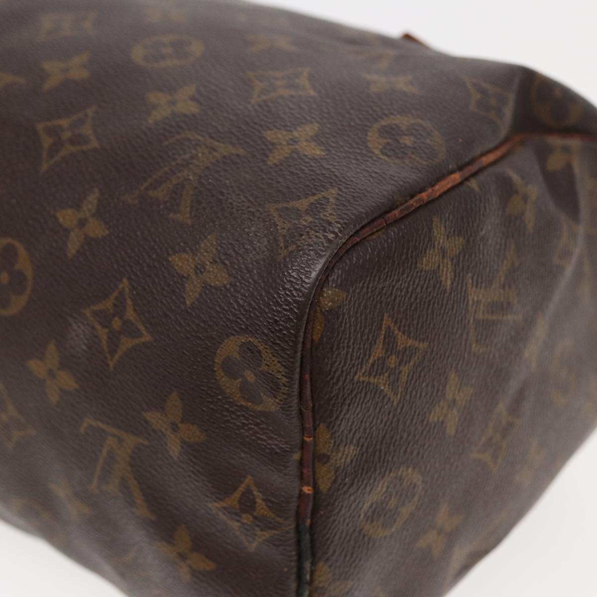 LOUIS VUITTON Monogram Speedy 25 Hand Bag M41528 LV Auth 83442