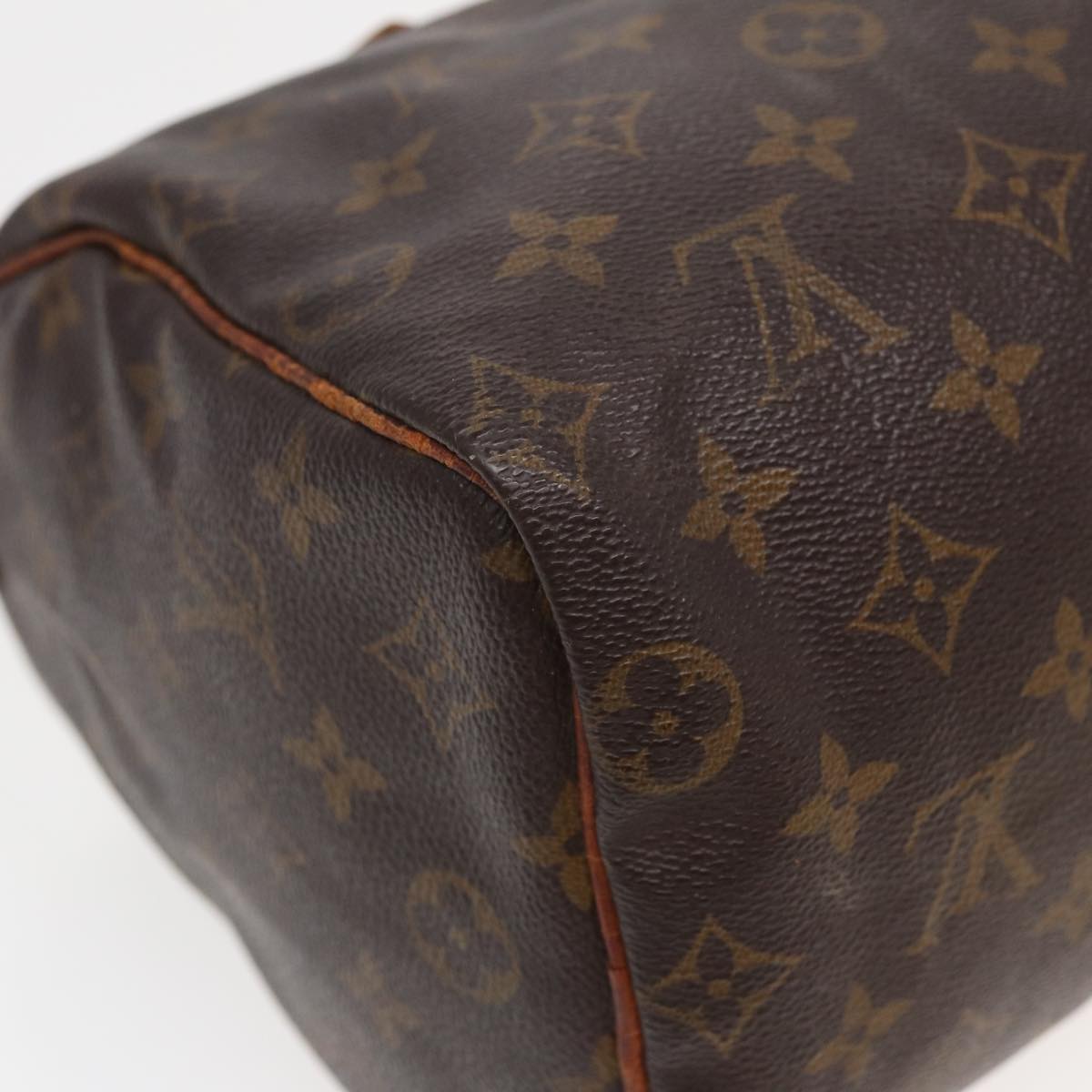 LOUIS VUITTON Monogram Speedy 25 Hand Bag M41528 LV Auth 83442