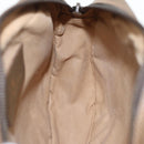 GUCCI GG Supreme Web Sherry Line Clutch Bag PVC Beige Red 89 01 034 Auth 83463-18