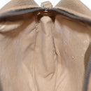 GUCCI GG Supreme Web Sherry Line Clutch Bag PVC Beige Red 89 01 034 Auth 83463-19