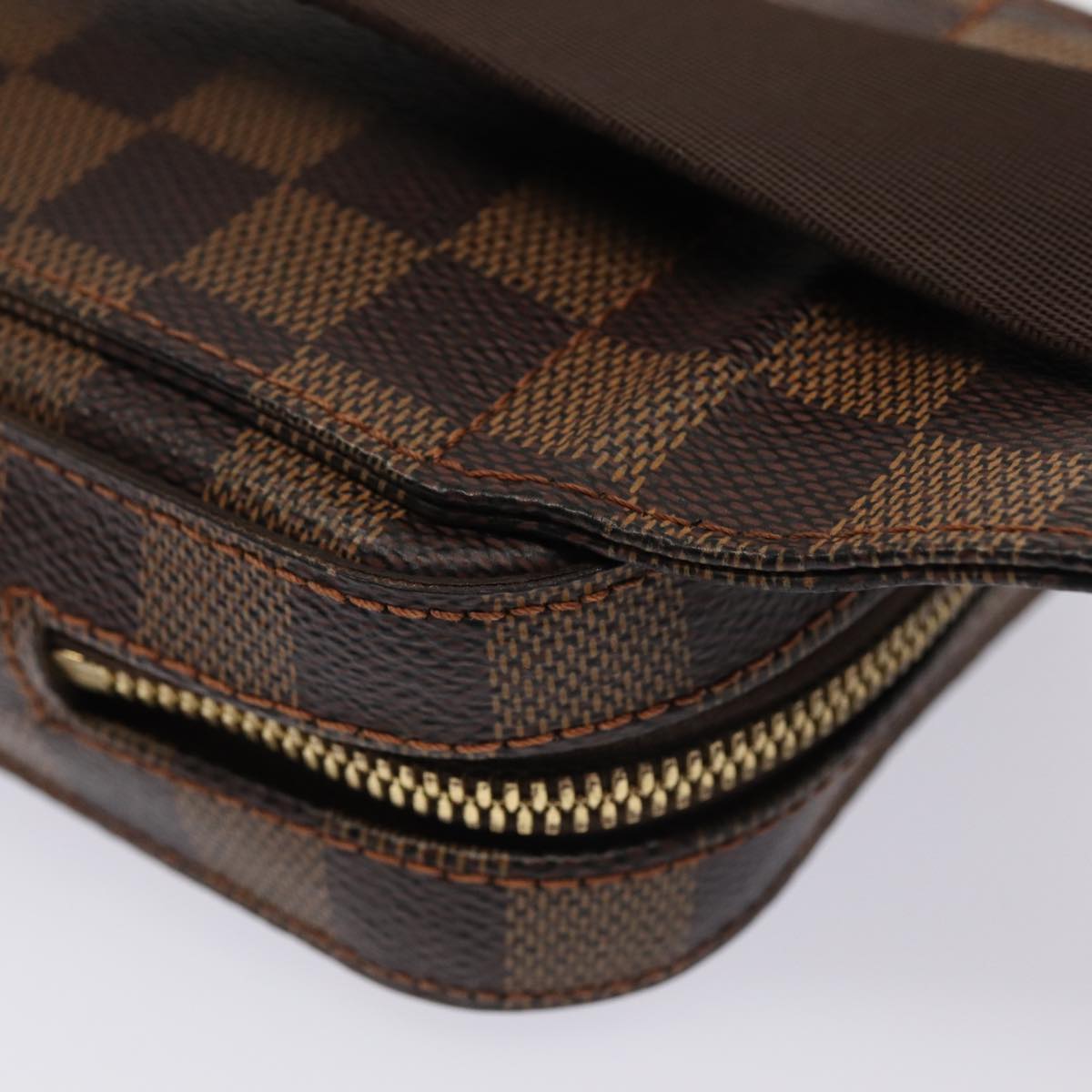 LOUIS VUITTON Damier Ebene Geronimos Shoulder Bag N51994 LV Auth 83464