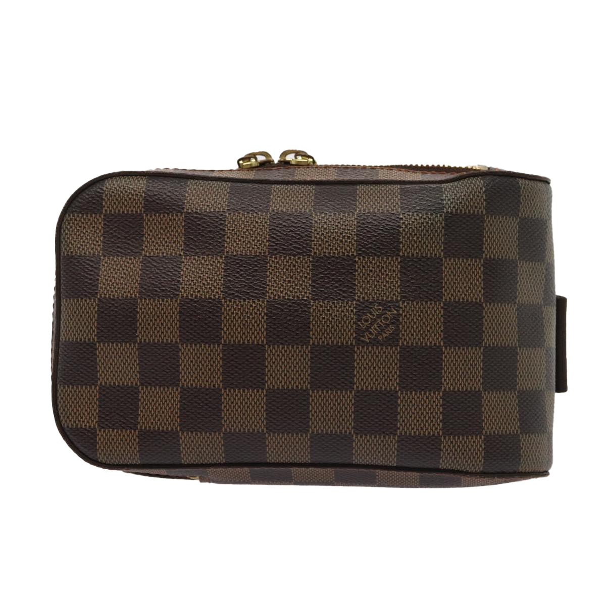 LOUIS VUITTON Damier Ebene Geronimos Shoulder Bag N51994 LV Auth 83464