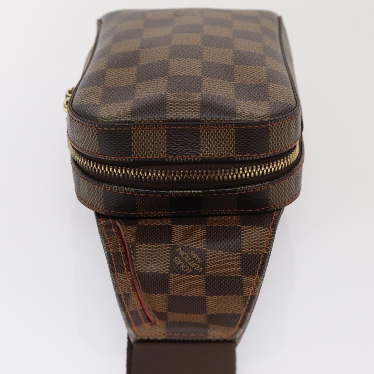 LOUIS VUITTON Damier Ebene Geronimos Shoulder Bag N51994 LV Auth 83464