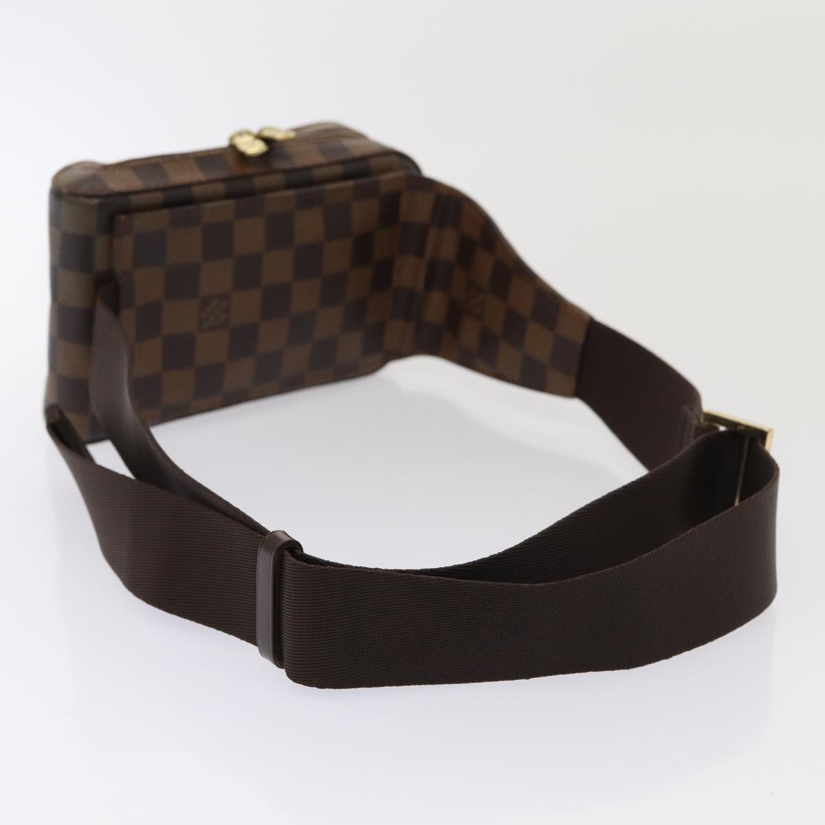 LOUIS VUITTON Damier Ebene Geronimos Shoulder Bag N51994 LV Auth 83464