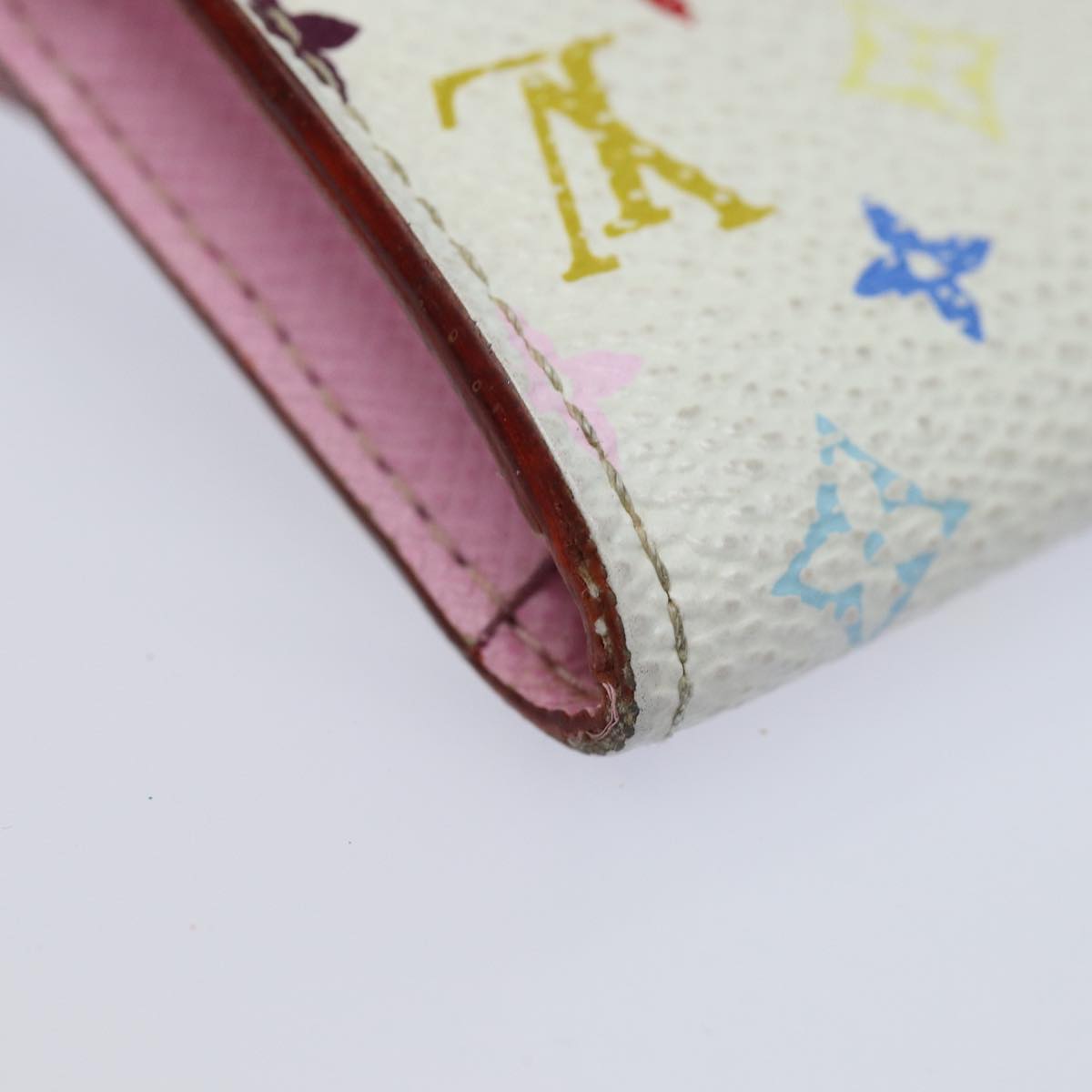 LOUIS VUITTON Monogram Multicolor Anvelop Cult De Vuitto M66557 LV Auth 83465