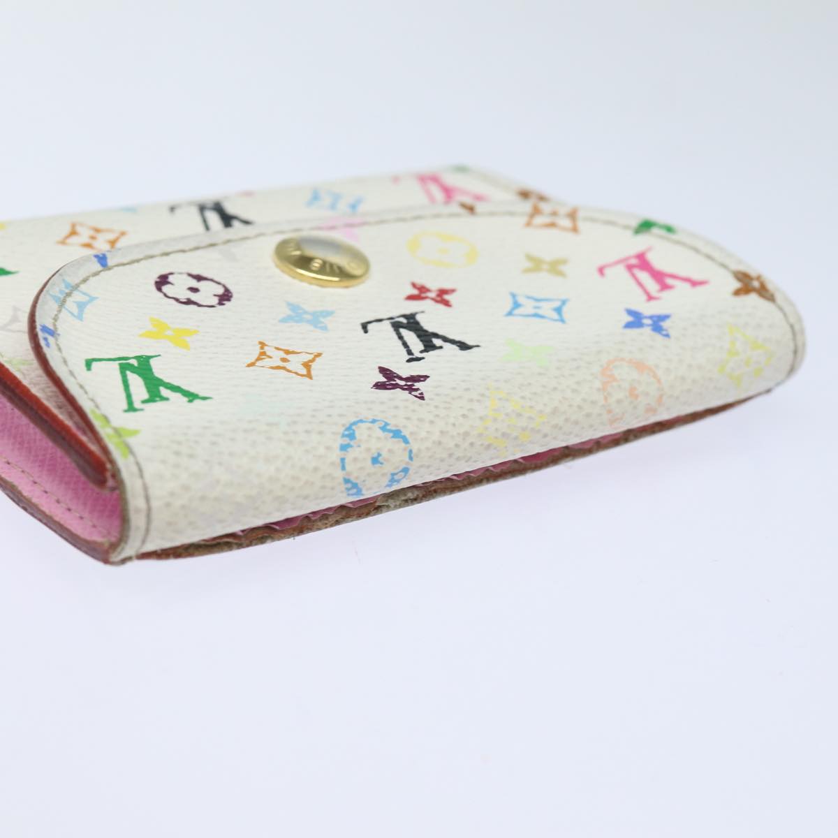 LOUIS VUITTON Monogram Multicolor Anvelop Cult De Vuitto M66557 LV Auth 83465