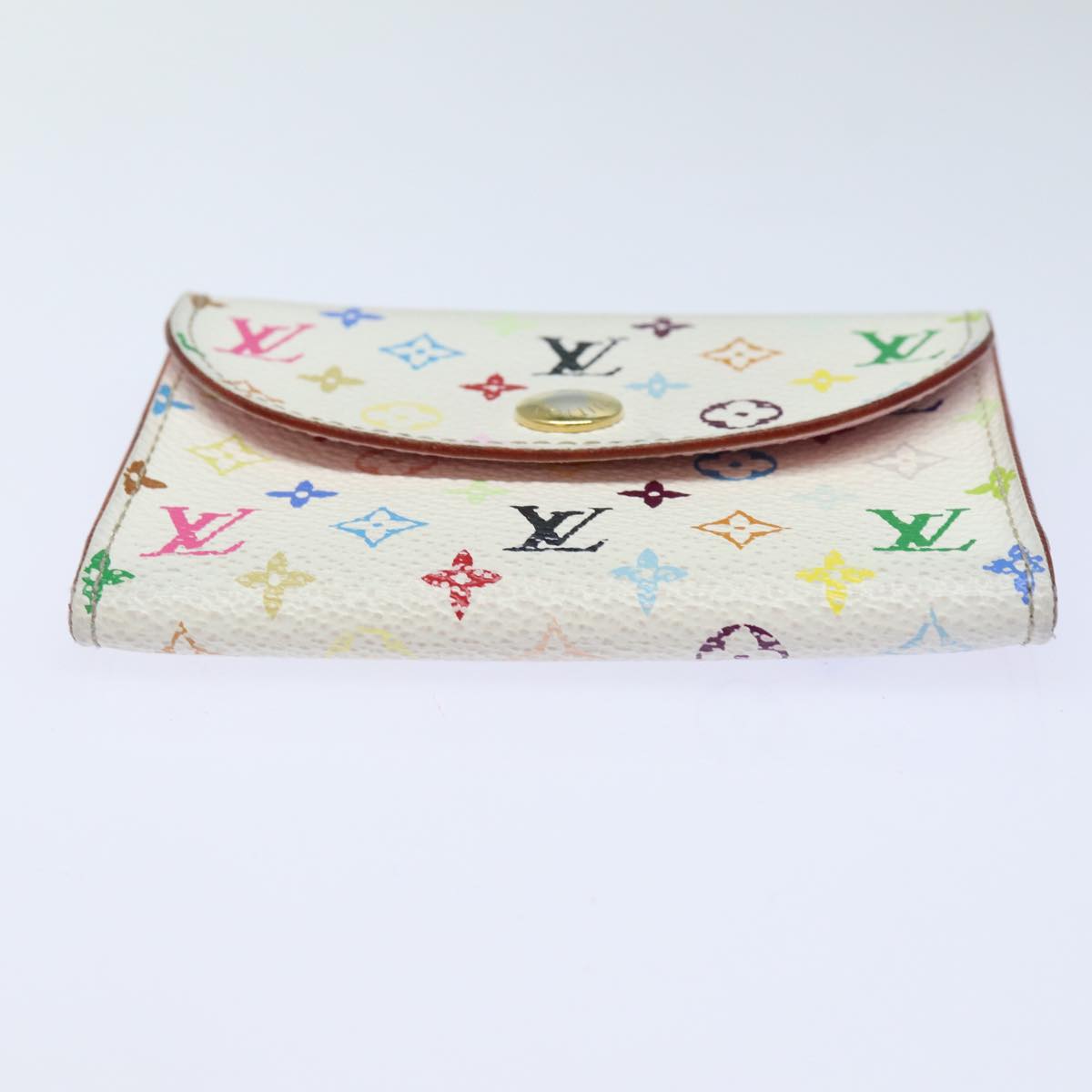 LOUIS VUITTON Monogram Multicolor Anvelop Cult De Vuitto M66557 LV Auth 83465