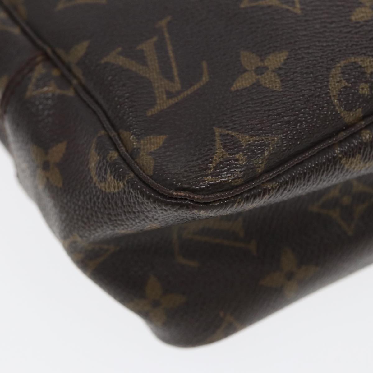 LOUIS VUITTON Monogram Trousse Toilette 28 Clutch Bag M47522 LV Auth 83468