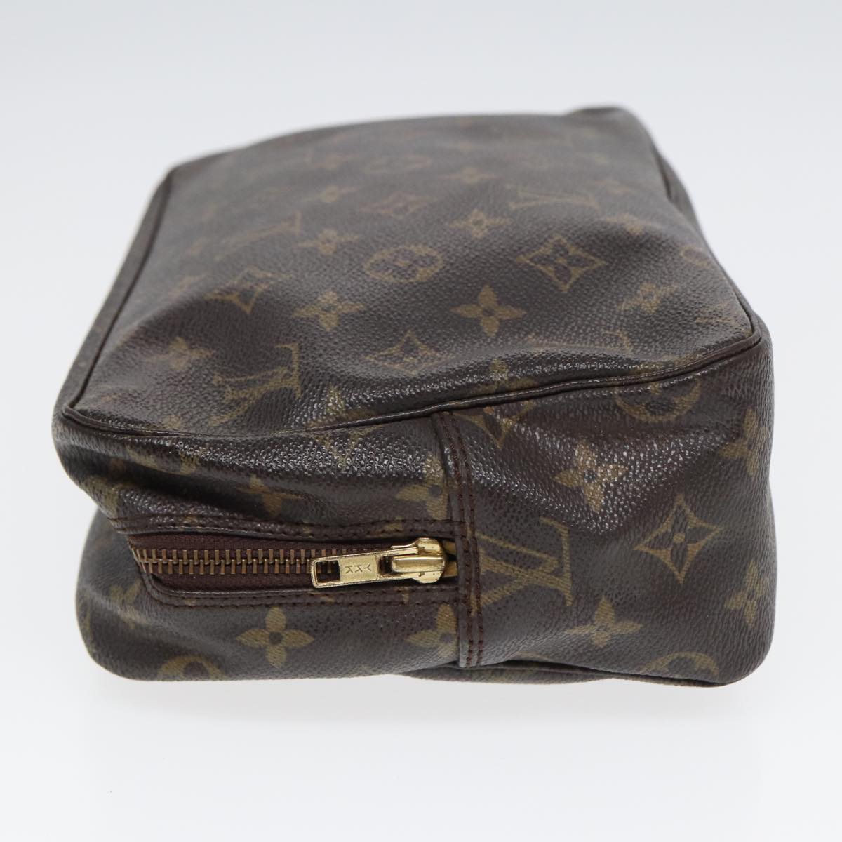 LOUIS VUITTON Monogram Trousse Toilette 28 Clutch Bag M47522 LV Auth 83468