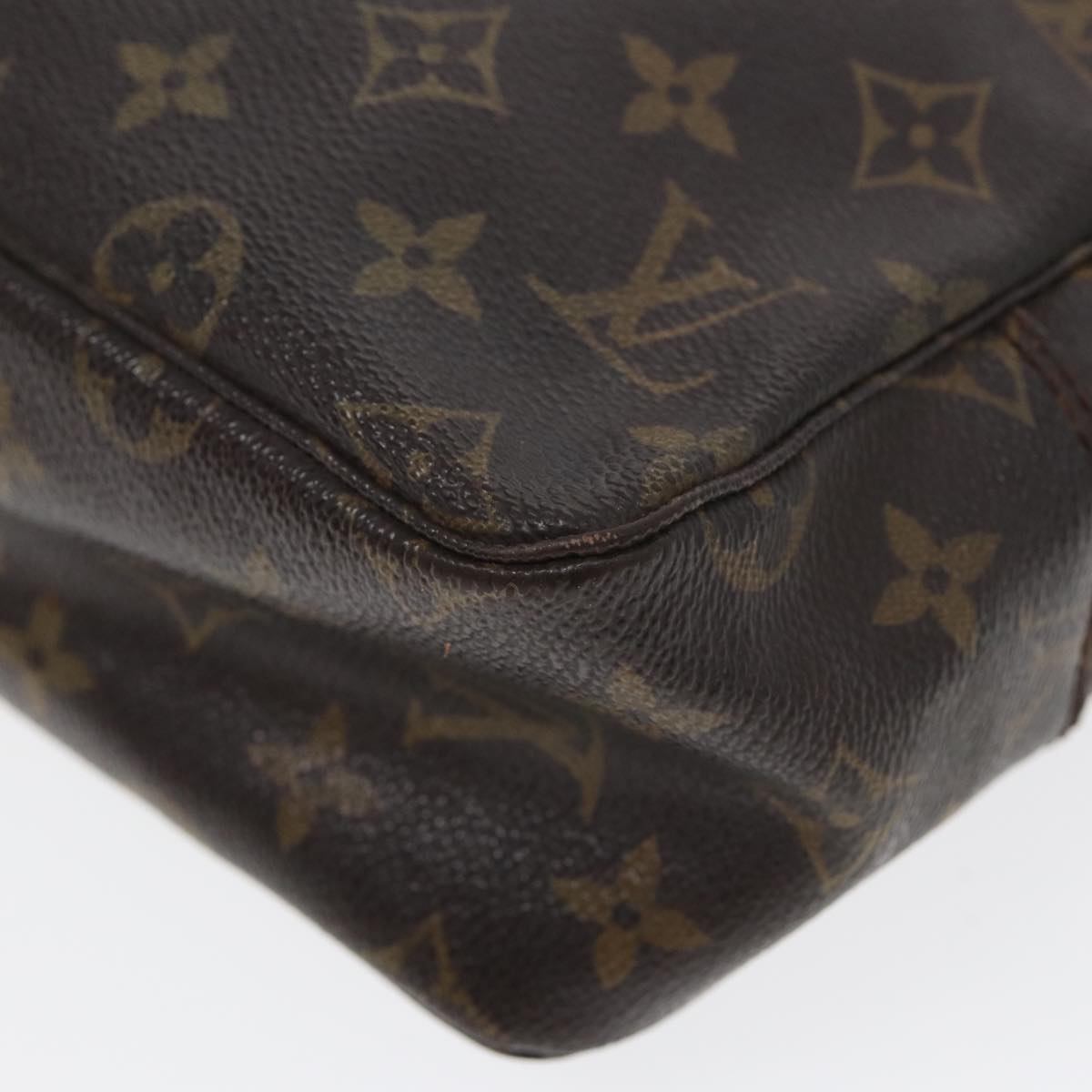 LOUIS VUITTON Monogram Trousse Toilette 28 Clutch Bag M47522 LV Auth 83468