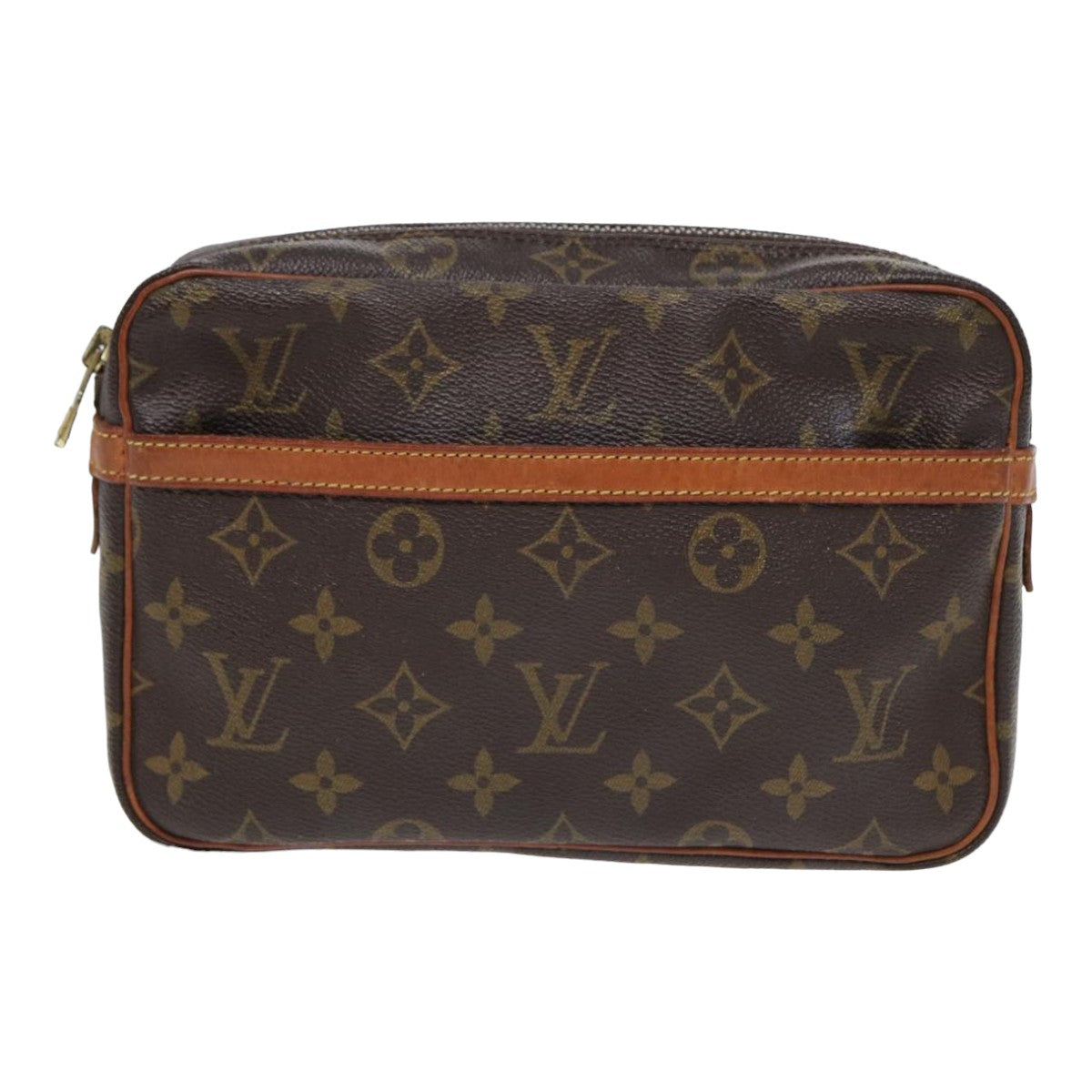 LOUIS VUITTON Monogram Compiegne 23 Clutch Bag M51847 LV Auth 83470