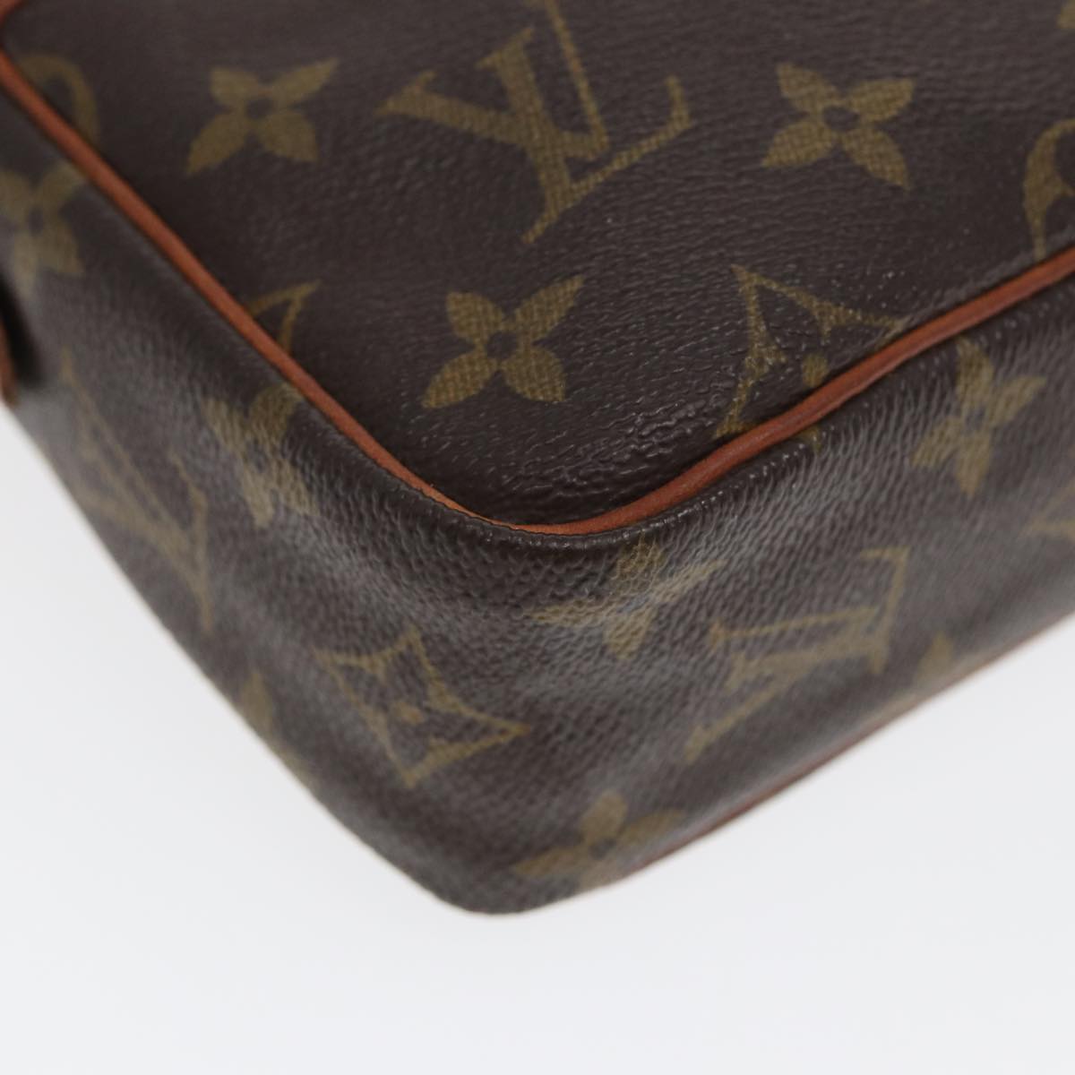 LOUIS VUITTON Monogram Compiegne 23 Clutch Bag M51847 LV Auth 83470