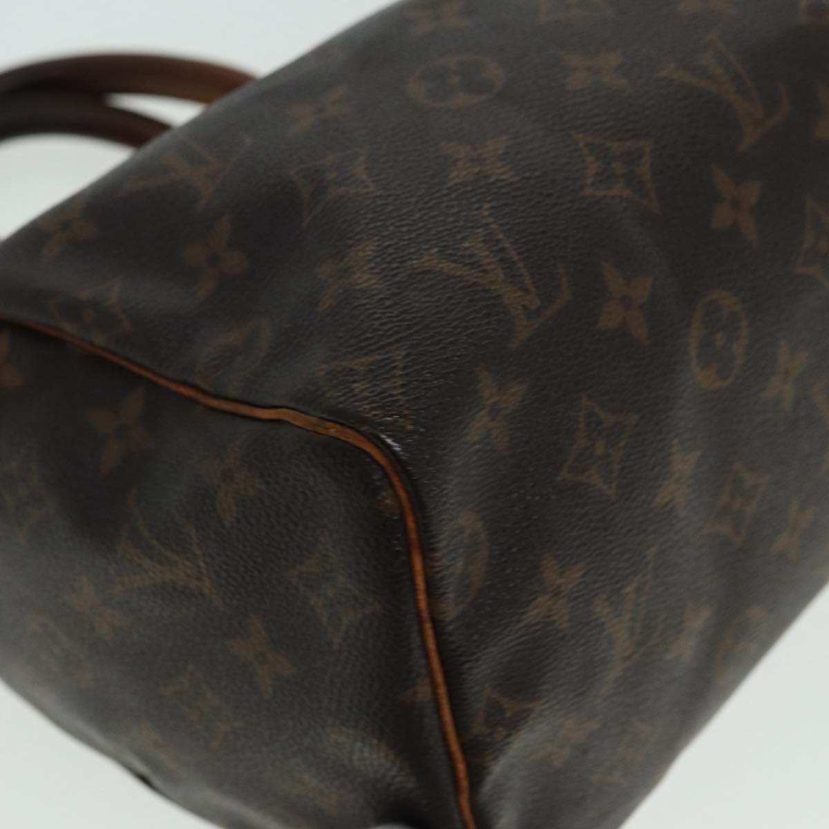 LOUIS VUITTON Monogram Speedy 25 Hand Bag M41528 LV Auth 83478