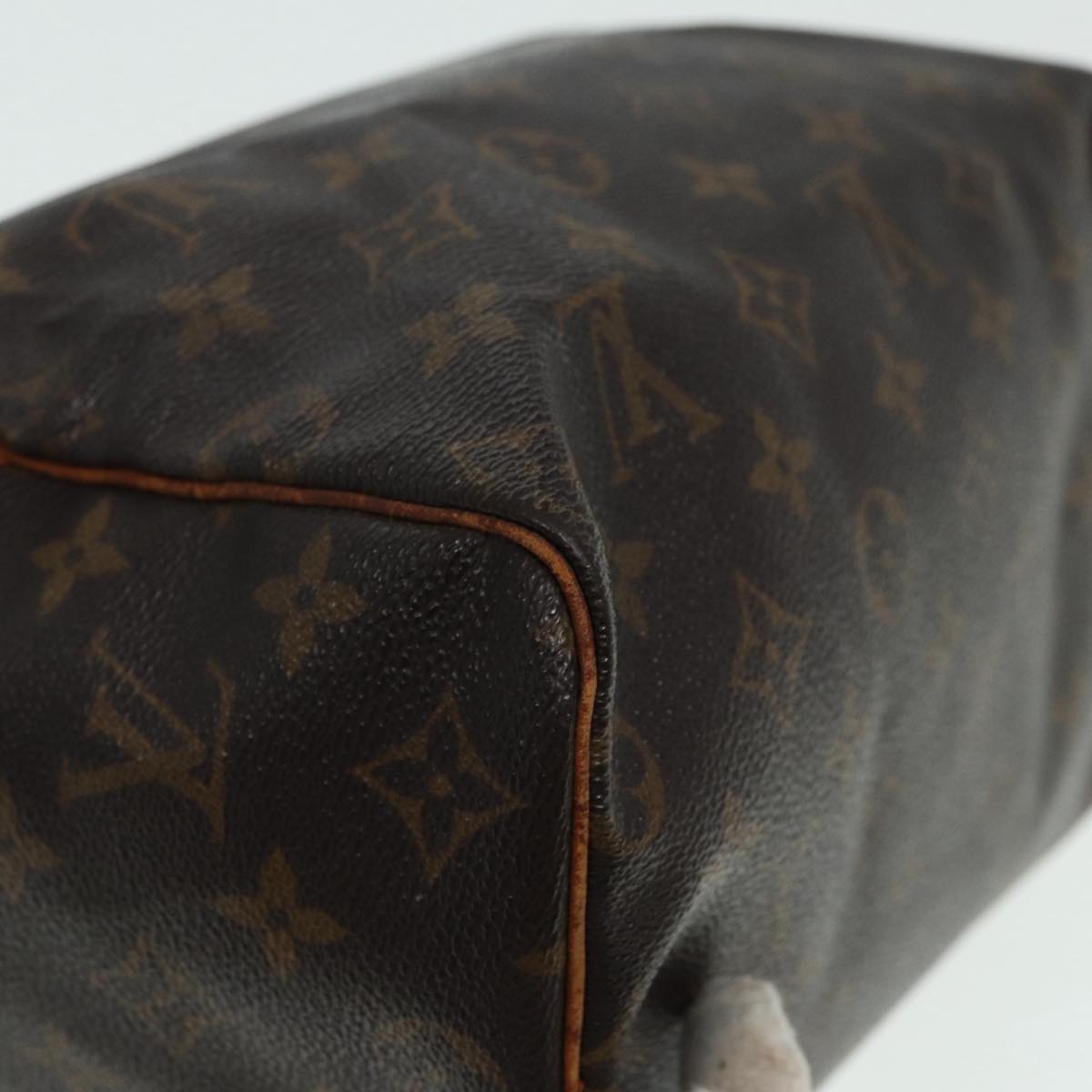 LOUIS VUITTON Monogram Speedy 25 Hand Bag M41528 LV Auth 83478