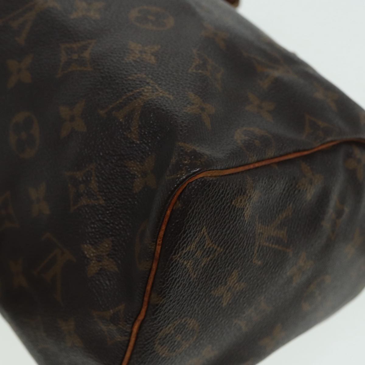 LOUIS VUITTON Monogram Speedy 25 Hand Bag M41528 LV Auth 83478