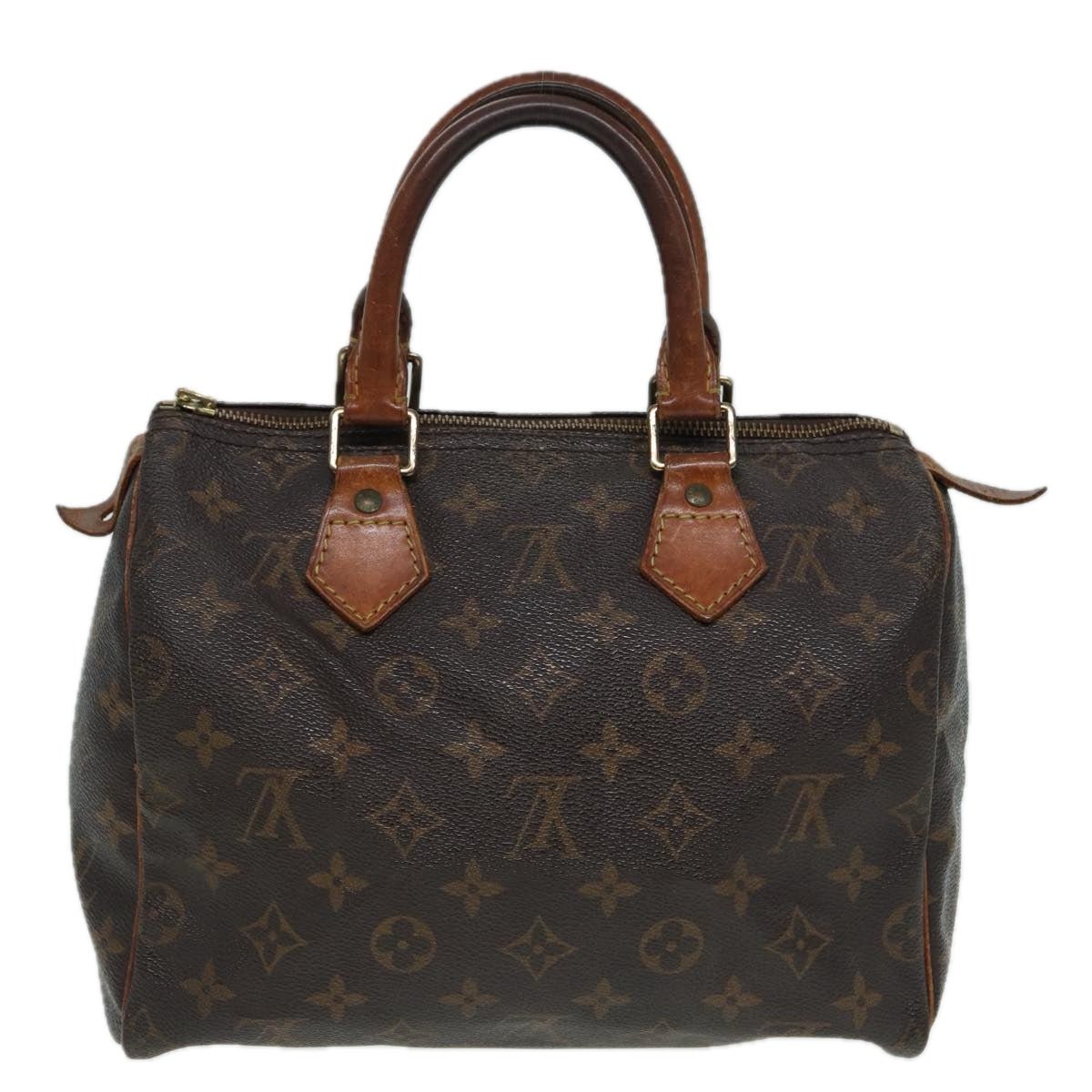 LOUIS VUITTON Monogram Speedy 25 Hand Bag M41528 LV Auth 83478