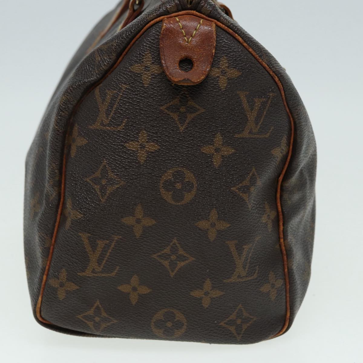 LOUIS VUITTON Monogram Speedy 25 Hand Bag M41528 LV Auth 83478