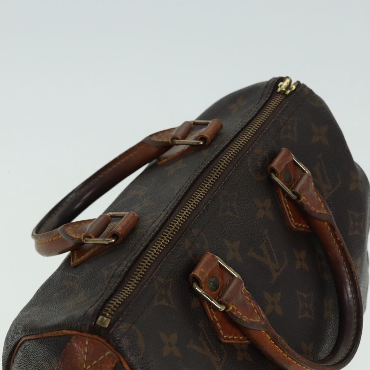 LOUIS VUITTON Monogram Speedy 25 Hand Bag M41528 LV Auth 83478