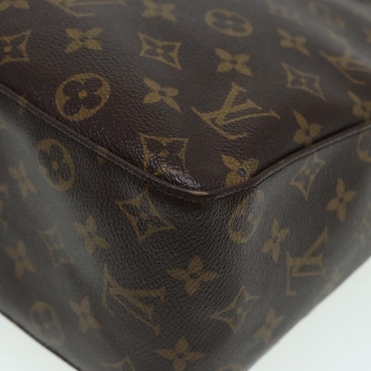 LOUIS VUITTON Monogram Looping GM Shoulder Bag M51145 LV Auth 83480