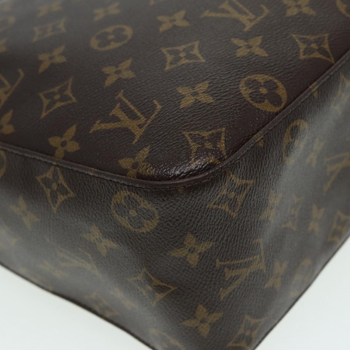 LOUIS VUITTON Monogram Looping GM Shoulder Bag M51145 LV Auth 83480