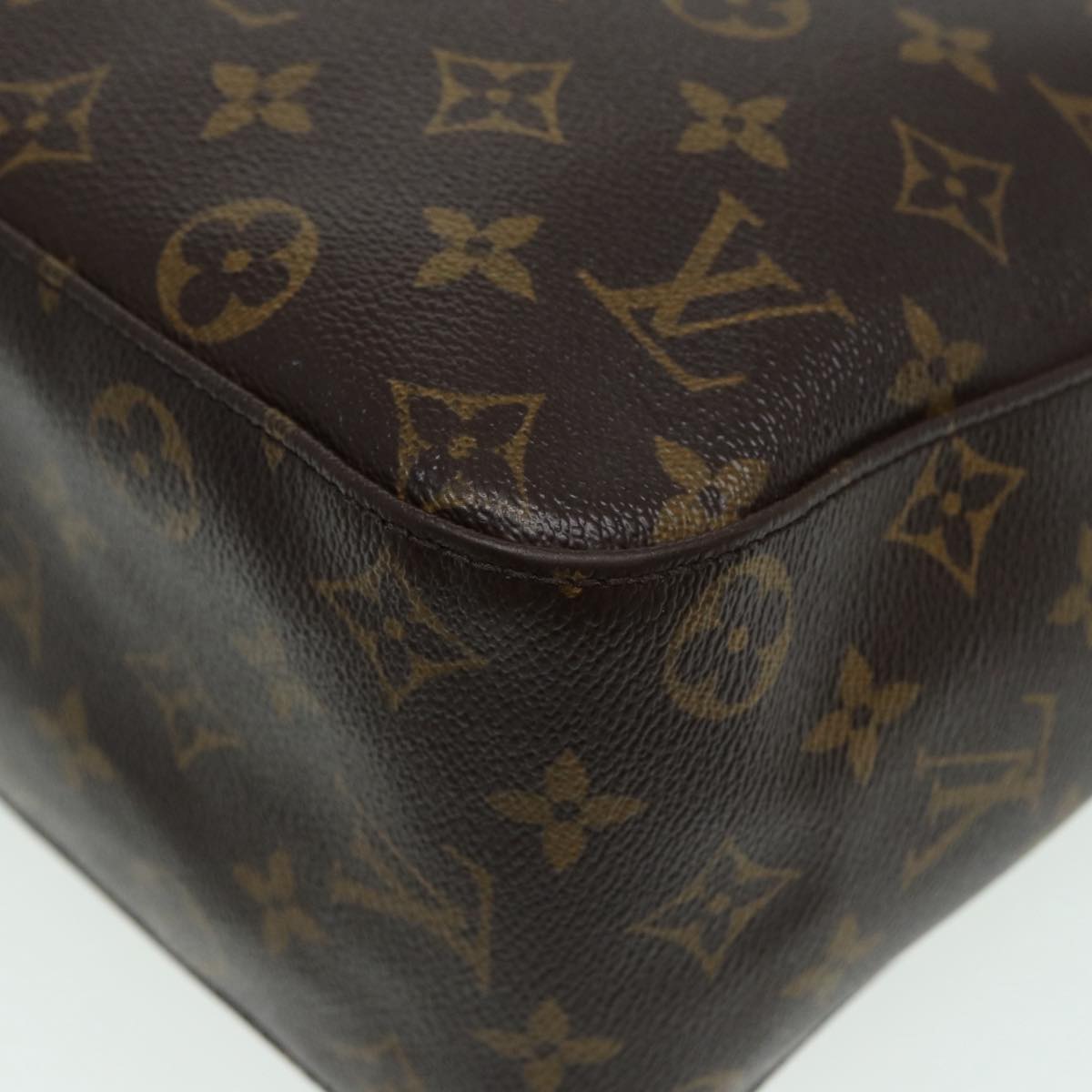 LOUIS VUITTON Monogram Looping GM Shoulder Bag M51145 LV Auth 83480