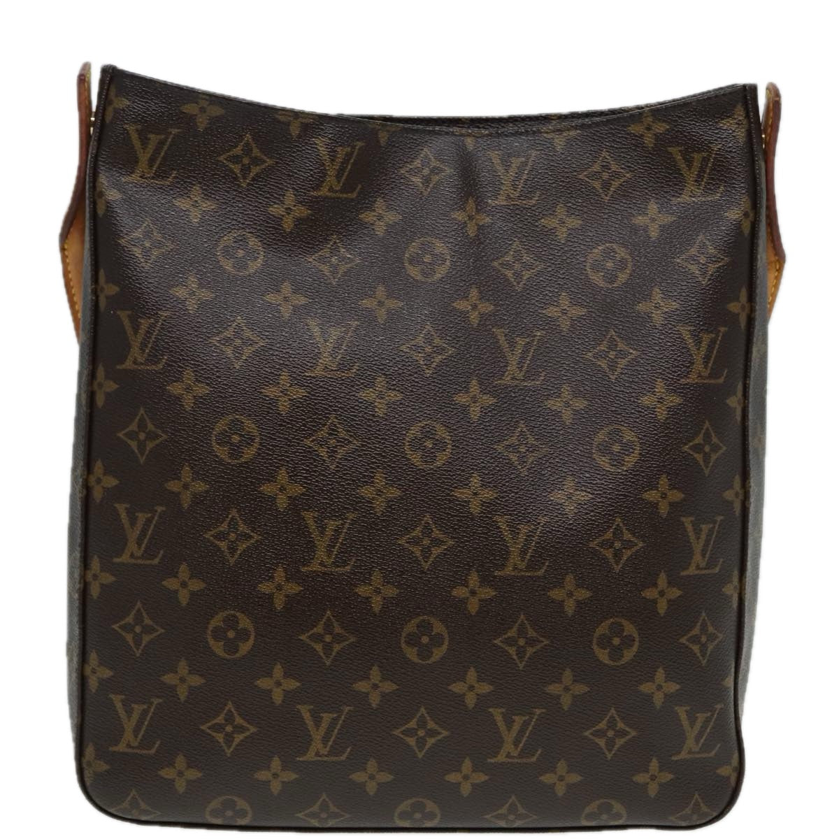 LOUIS VUITTON Monogram Looping GM Shoulder Bag M51145 LV Auth 83480