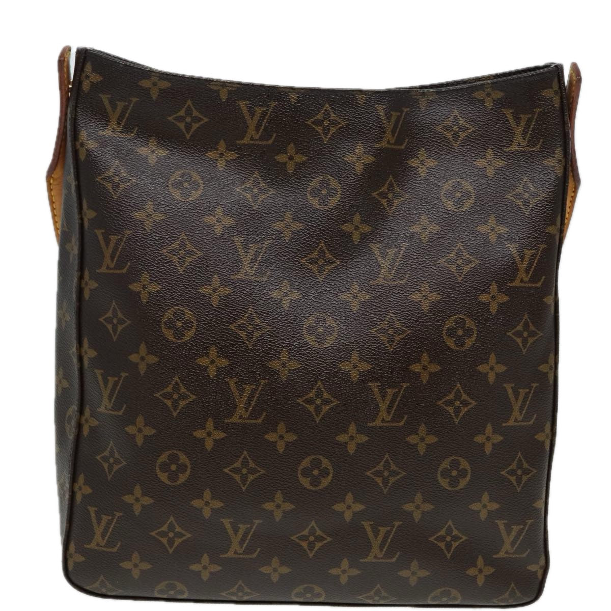 LOUIS VUITTON Monogram Looping GM Shoulder Bag M51145 LV Auth 83480