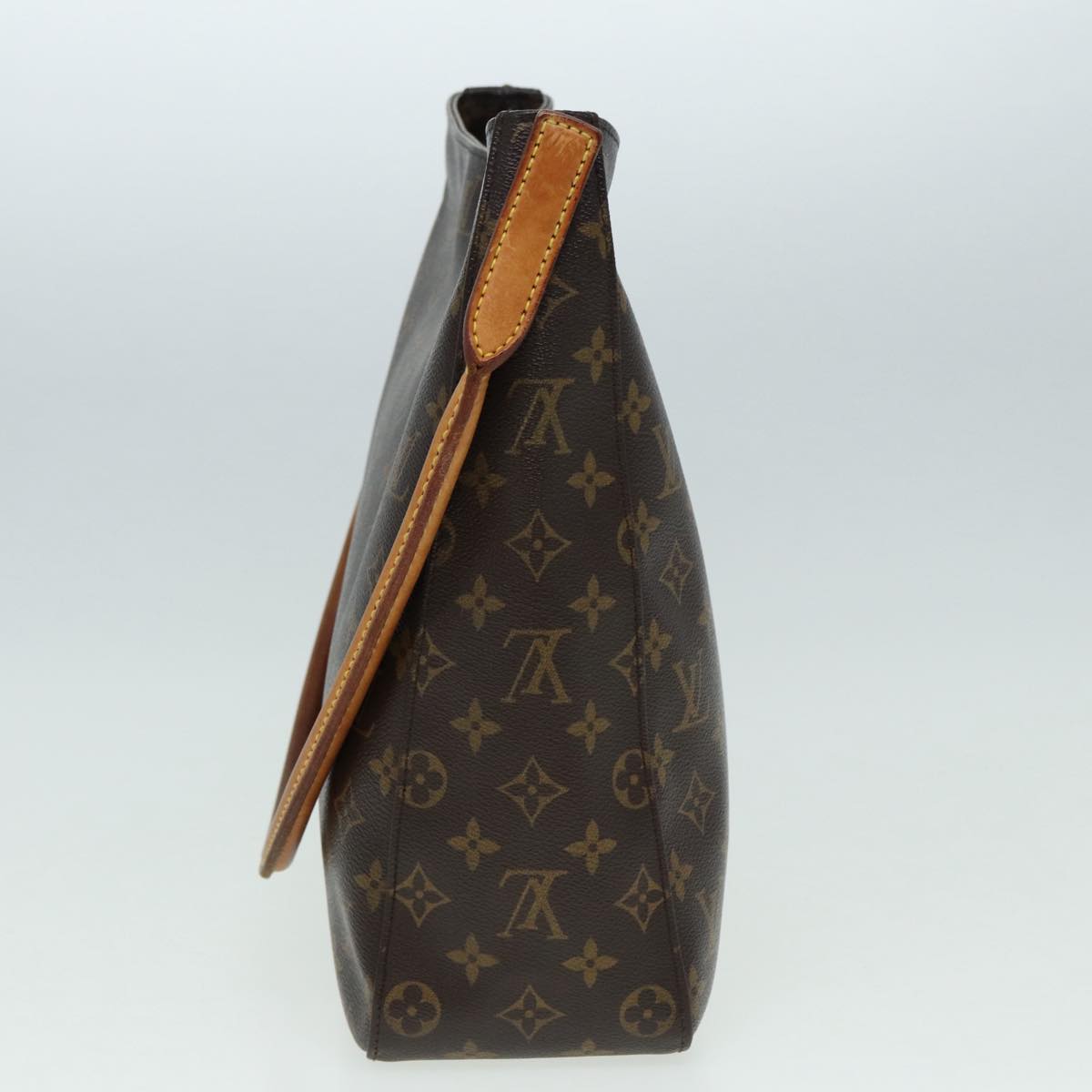 LOUIS VUITTON Monogram Looping GM Shoulder Bag M51145 LV Auth 83480