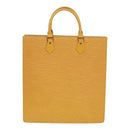 LOUIS VUITTON Epi Sac Plat Hand Bag Yellow M52079 LV Auth 83482-2