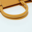 LOUIS VUITTON Epi Sac Plat Hand Bag Yellow M52079 LV Auth 83482-7