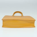 LOUIS VUITTON Epi Sac Plat Hand Bag Yellow M52079 LV Auth 83482-5