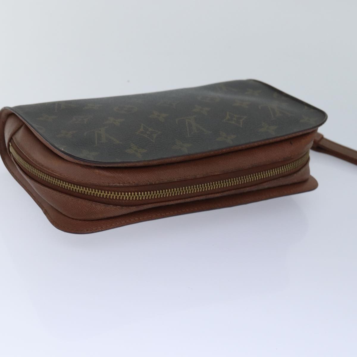 LOUIS VUITTON Monogram Orsay Clutch Bag M51790 LV Auth 83502