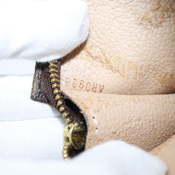 LOUIS VUITTON Monogram Bucket PM Accessory Pouch LV Auth 83505