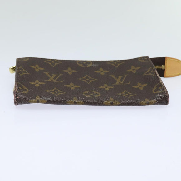 LOUIS VUITTON Monogram Bucket PM Accessory Pouch LV Auth 83505