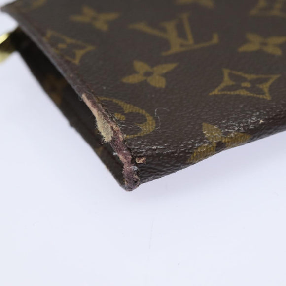 LOUIS VUITTON Monogram Bucket PM Accessory Pouch LV Auth 83505
