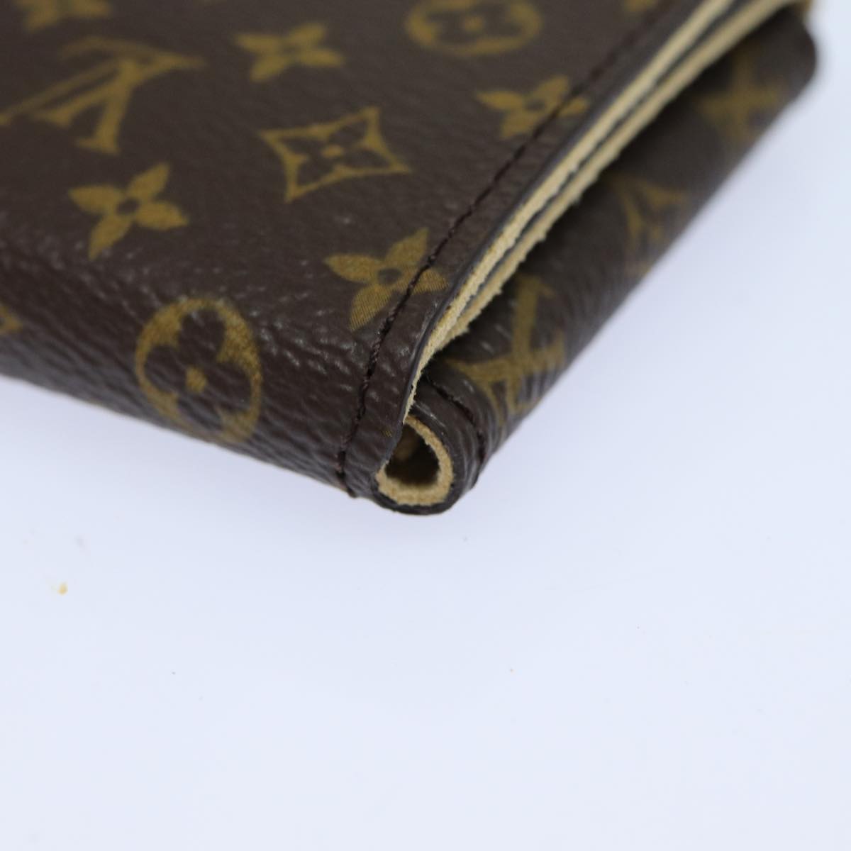 LOUIS VUITTON Monogram Jewelry Case Jewelry Box LV Auth 83526