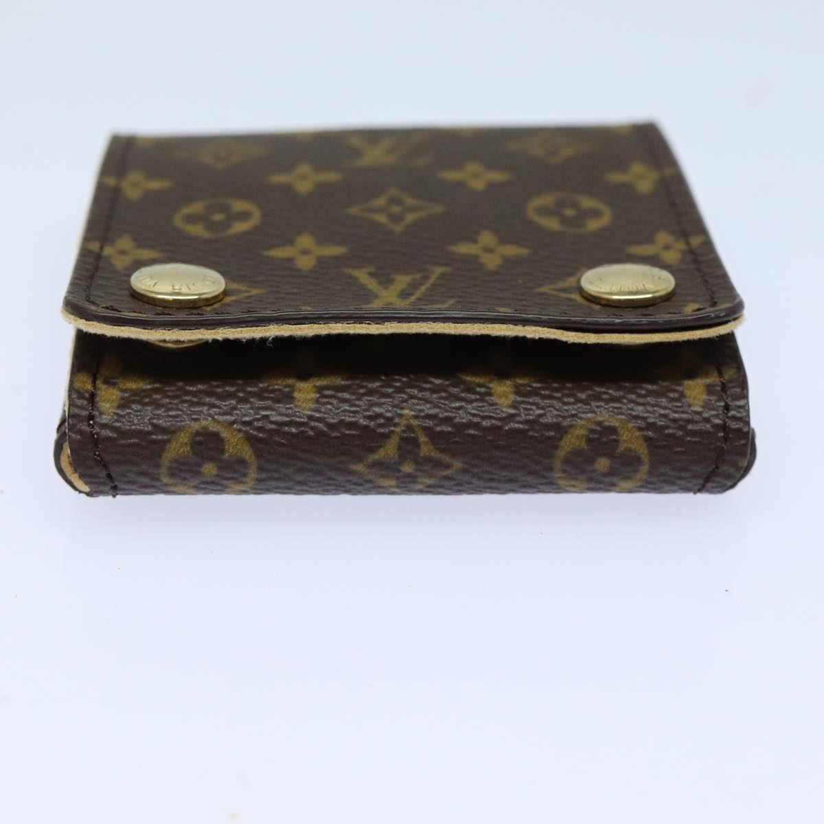 LOUIS VUITTON Monogram Jewelry Case Jewelry Box LV Auth 83526