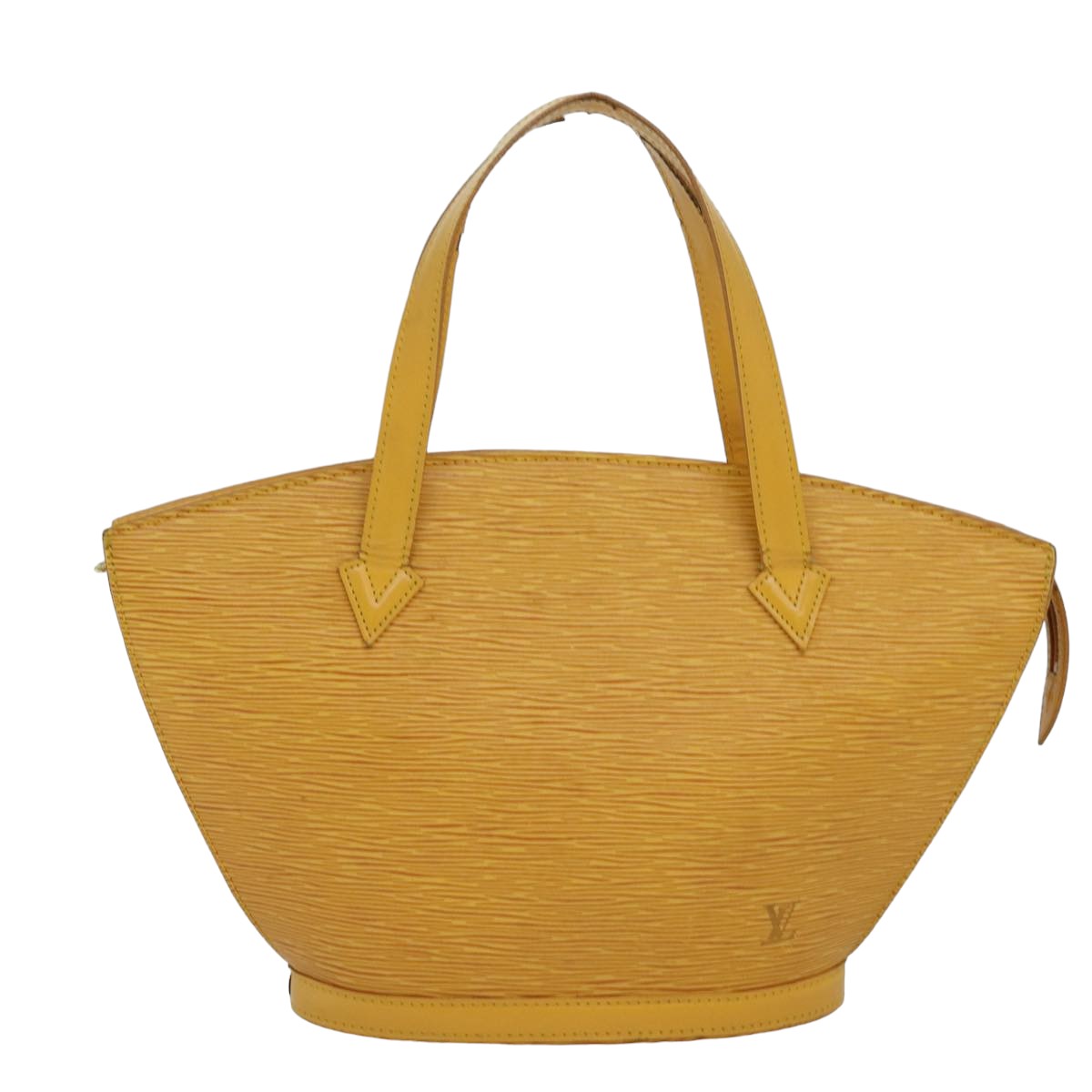 LOUIS VUITTON Epi Saint Jacques Hand Bag Yellow M52279 LV Auth 83531