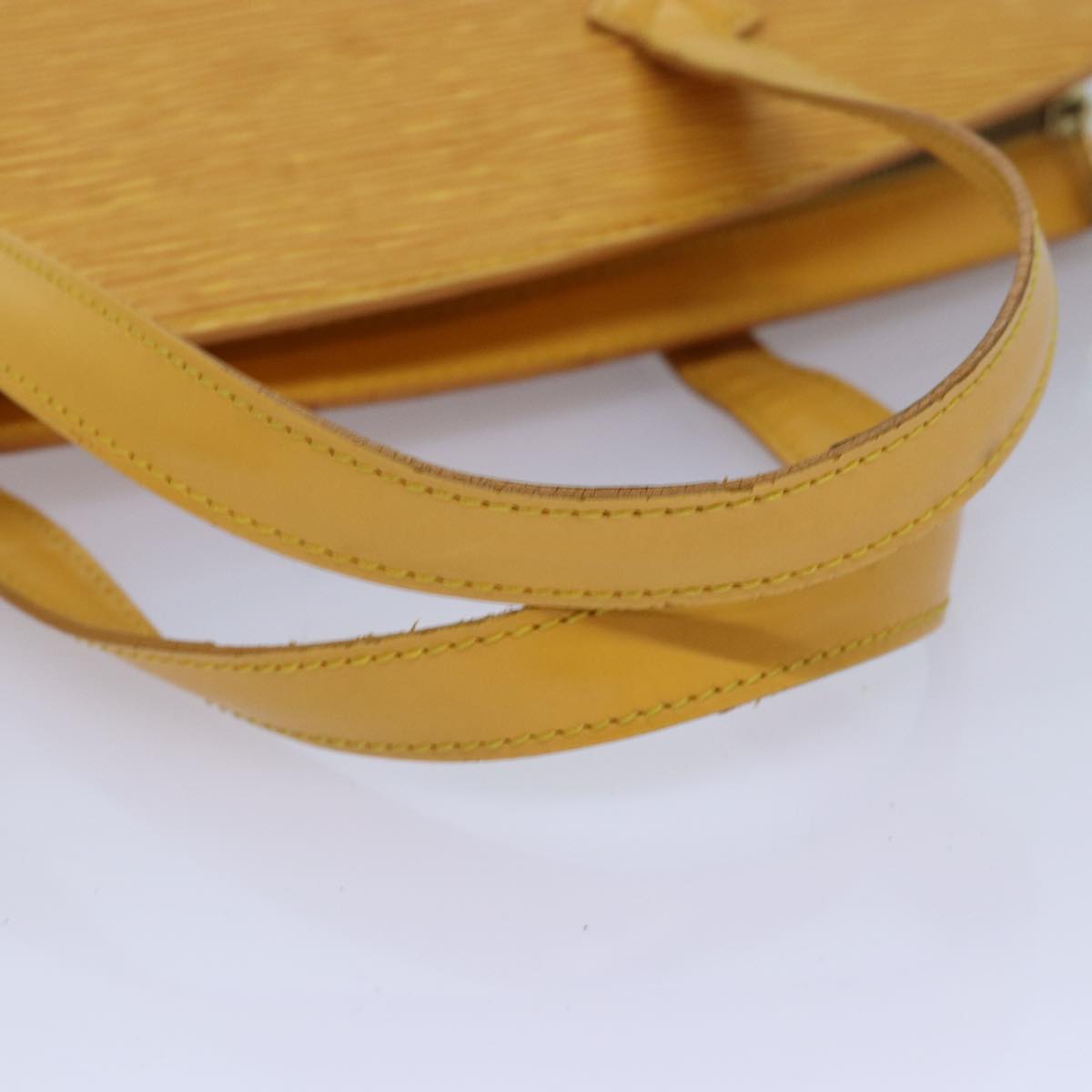 LOUIS VUITTON Epi Saint Jacques Hand Bag Yellow M52279 LV Auth 83531