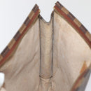 LOUIS VUITTON Damier Ebene Poche Toilette 26 Pouch N47543 LV Auth 83540-20