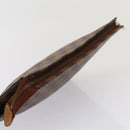 LOUIS VUITTON Damier Ebene Poche Toilette 26 Pouch N47543 LV Auth 83540-5