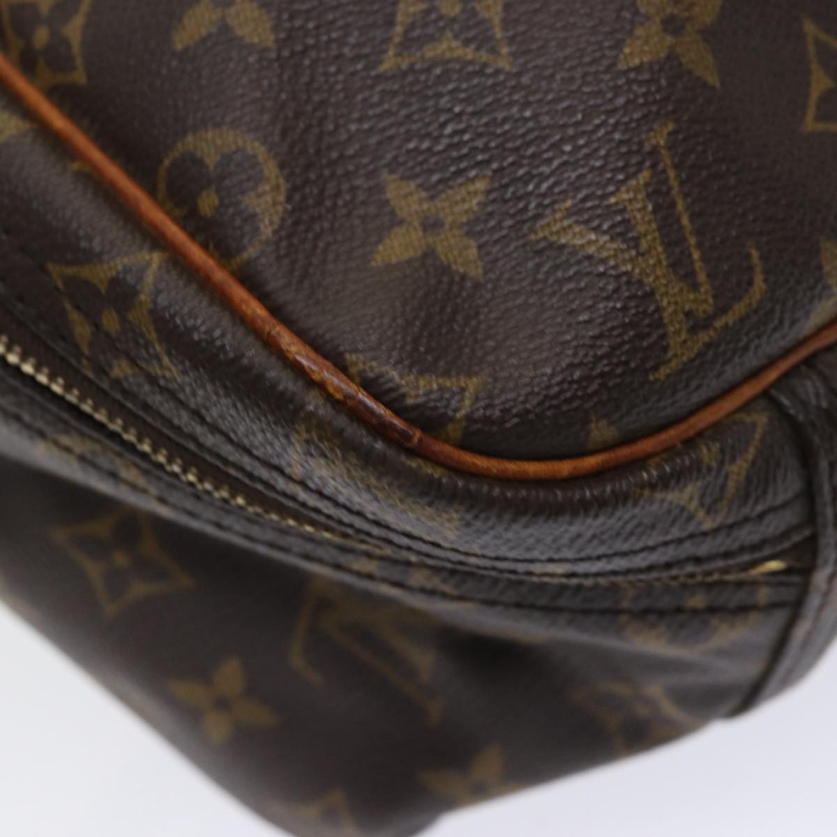 LOUIS VUITTON Monogram Excursion Hand Bag M41450 LV Auth 83551