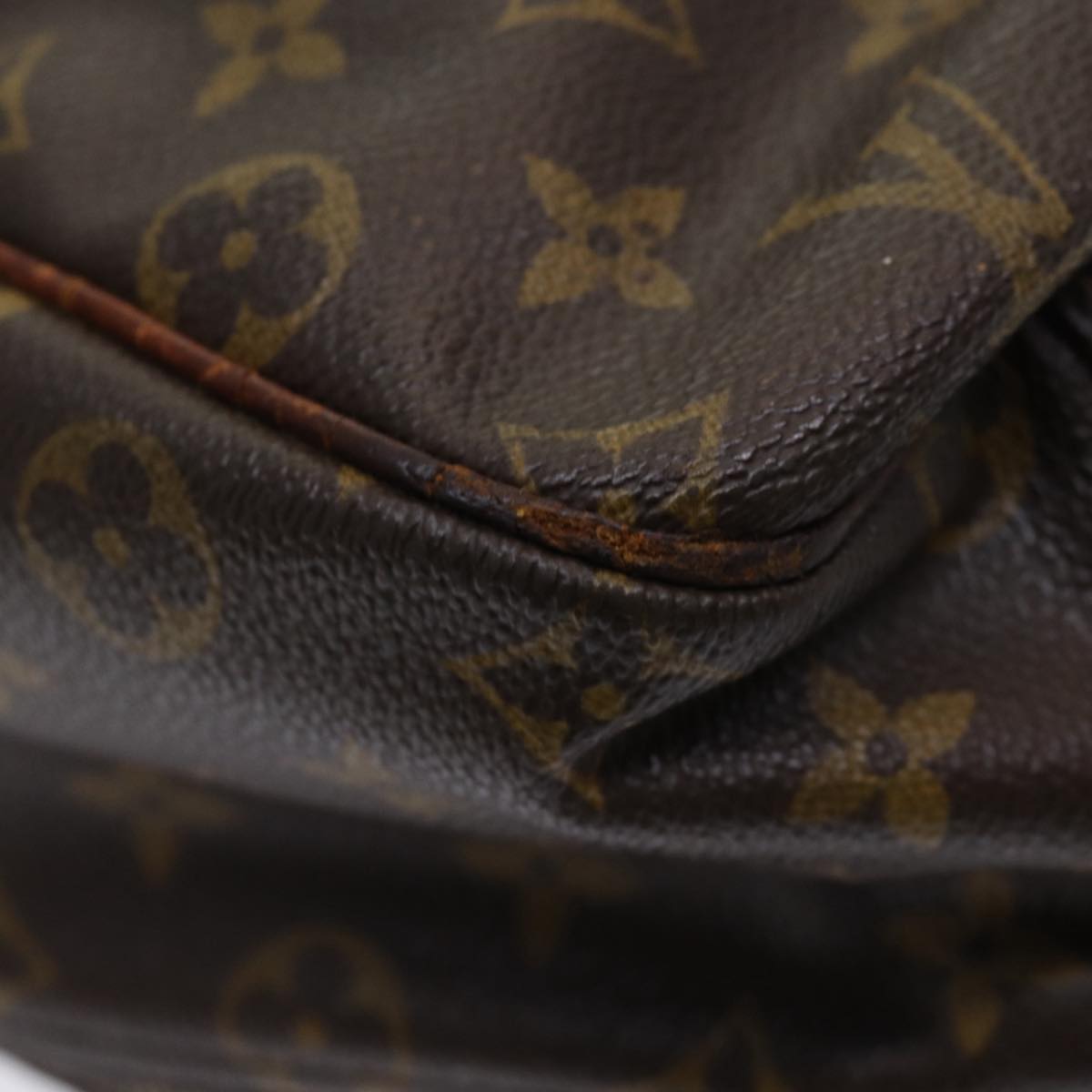 LOUIS VUITTON Monogram Excursion Hand Bag M41450 LV Auth 83551