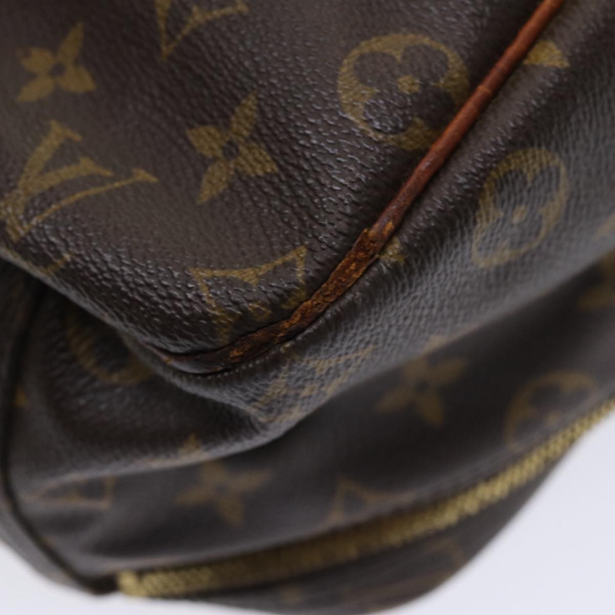 LOUIS VUITTON Monogram Excursion Hand Bag M41450 LV Auth 83551