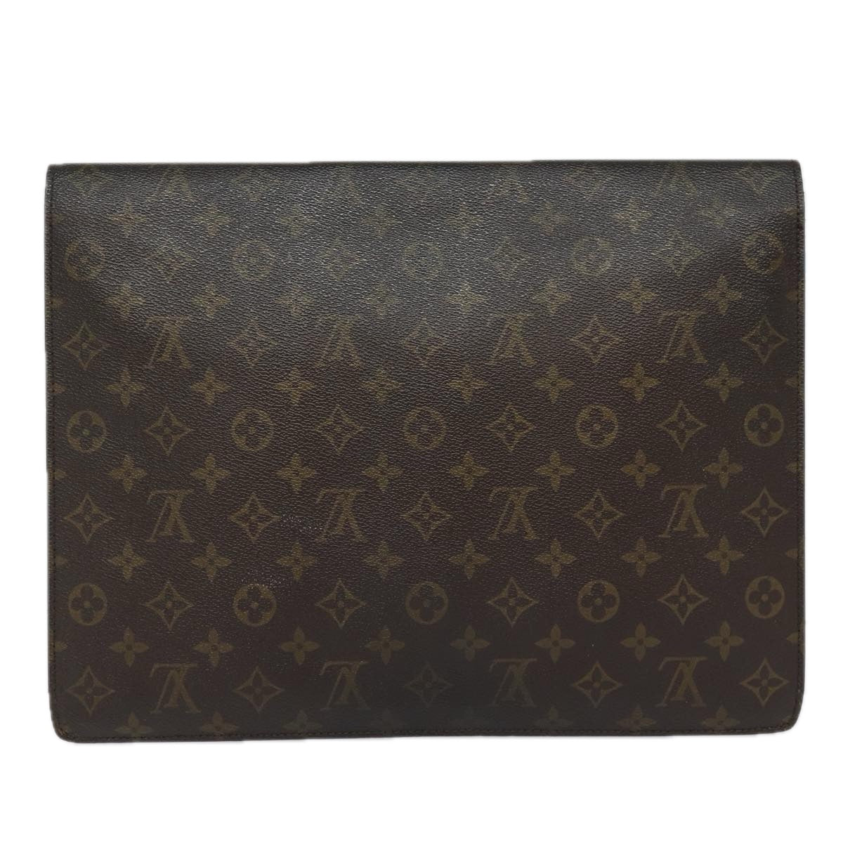 LOUIS VUITTON Monogram Porte Documents Senatur Briefcase M53335 LV Auth 83552 - 0