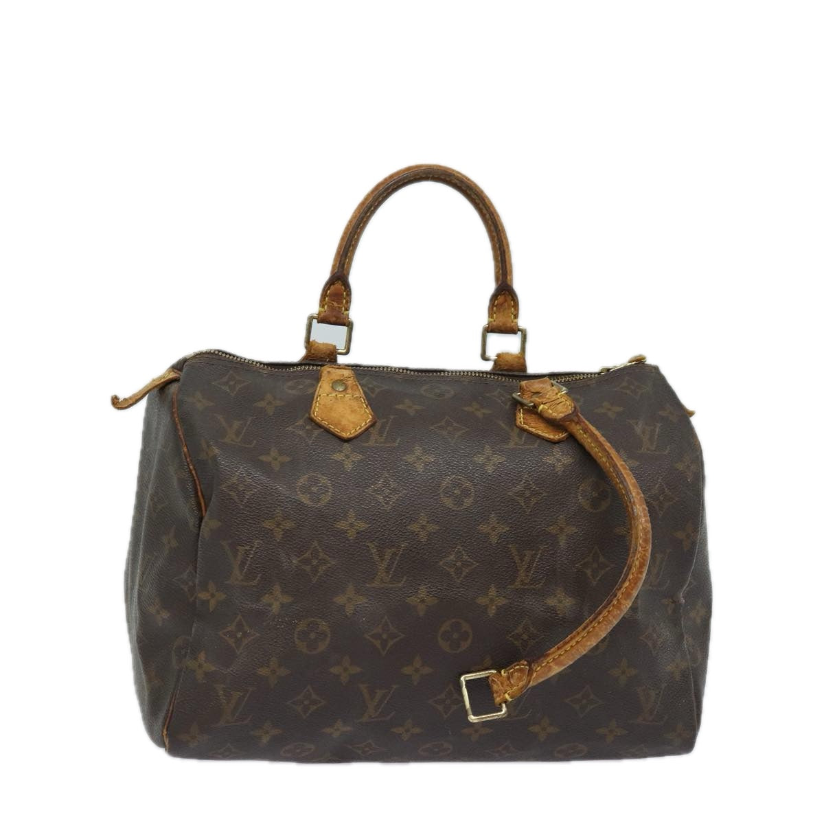 LOUIS VUITTON Monogram Speedy 30 Hand Bag M41526 LV Auth 83554