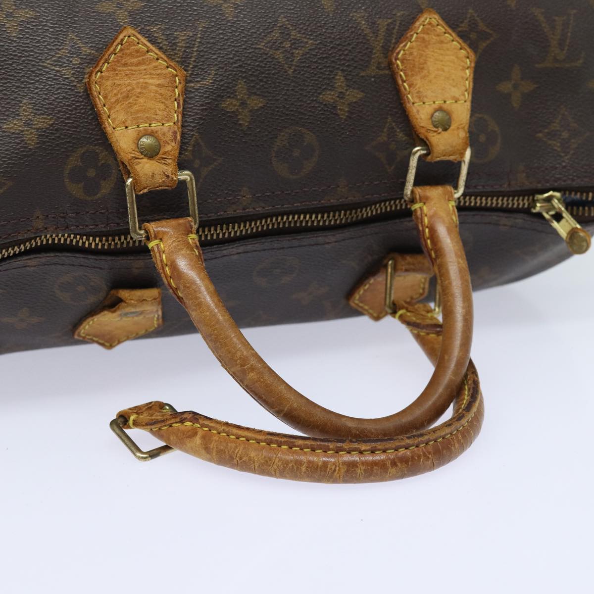 LOUIS VUITTON Monogram Speedy 30 Hand Bag M41526 LV Auth 83554