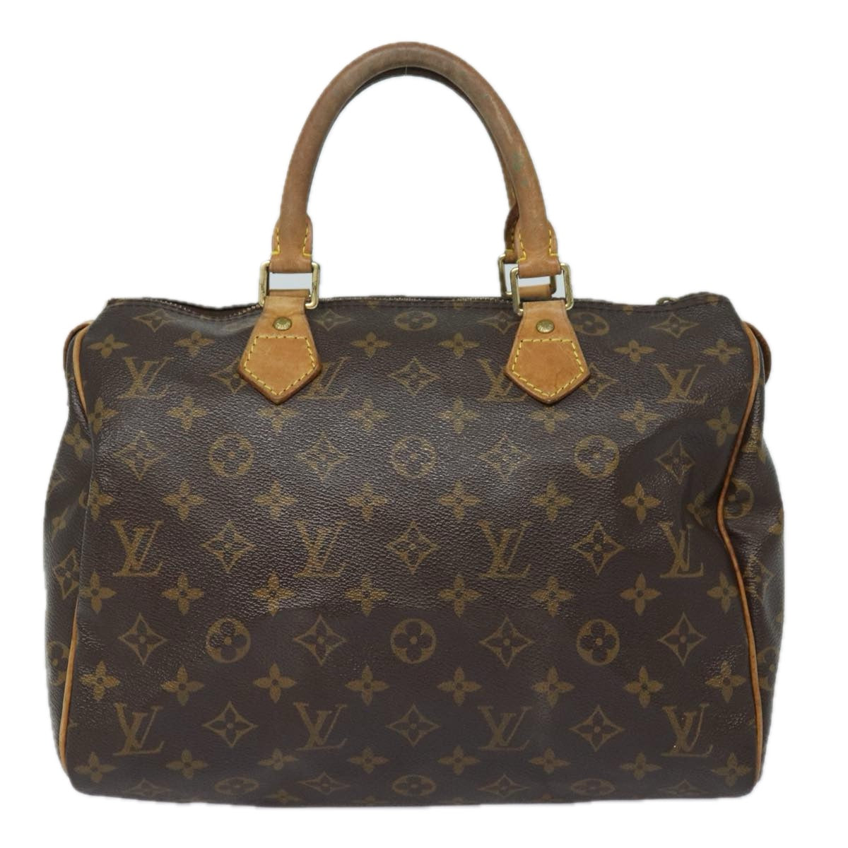 LOUIS VUITTON Monogram Speedy 30 Hand Bag M41526 LV Auth 83555