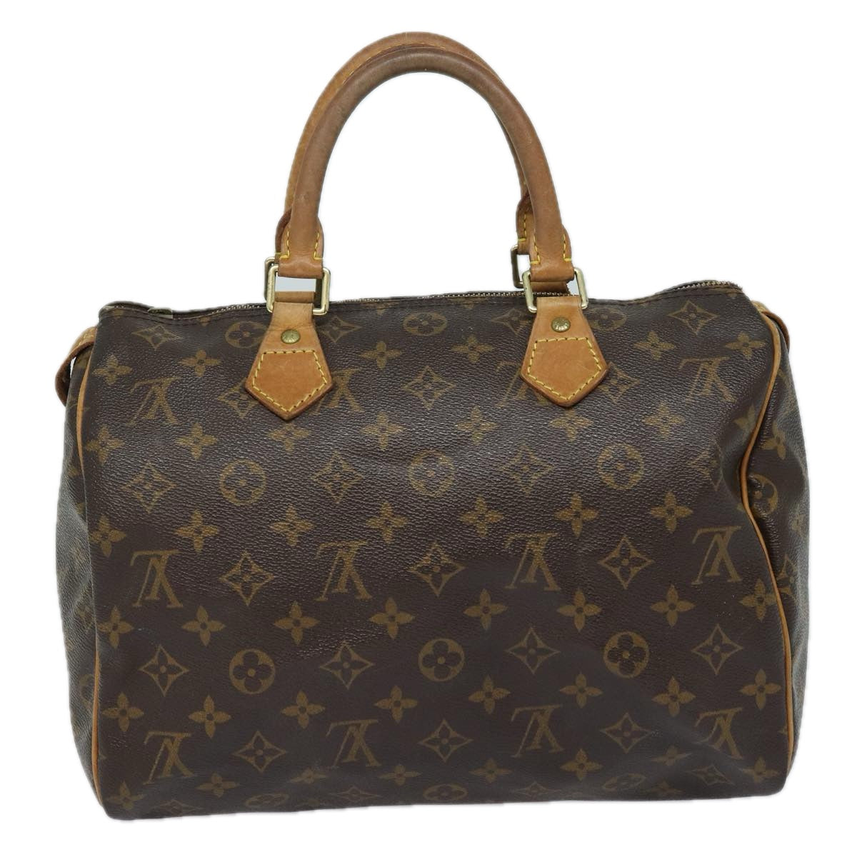 LOUIS VUITTON Monogram Speedy 30 Hand Bag M41526 LV Auth 83555