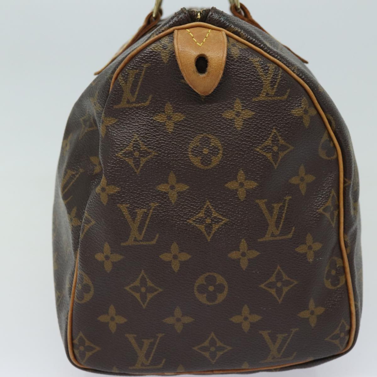 LOUIS VUITTON Monogram Speedy 30 Hand Bag M41526 LV Auth 83555